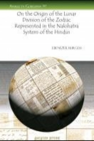 Książka On the Origin of the Lunar Division of the Zodiac Represented in the Nakshatra System of the Hindus Ebenezer Burgess