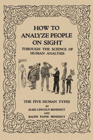 Carte How to Analyze People on Sight Ralph Paine Benedict