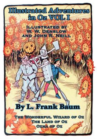 Book Illustrated Adventures in Oz Vol I Frank L. Baum