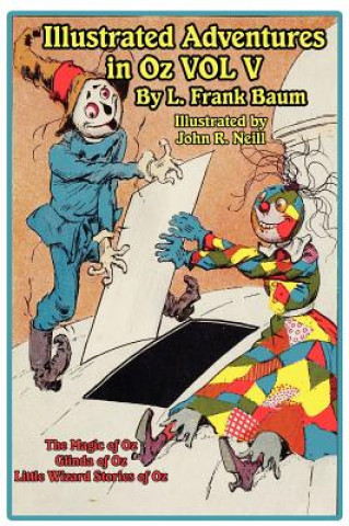 Book Illustrated Adventures in Oz Vol V Frank L. Baum