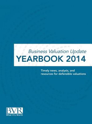 Książka Business Valuation Update Yearbook 2014 Bvr Staff