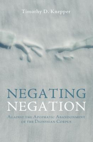 Kniha Negating Negation Timothy D Knepper