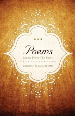 Kniha Poems Norman O Gustafson