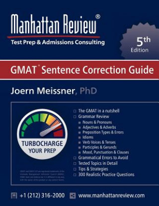 Livre Manhattan Review GMAT Sentence Correction Guide [5th Edition] Manhattan Review