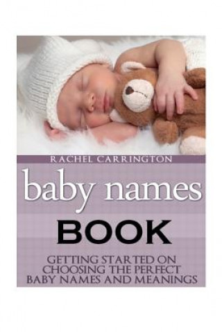Kniha Baby Names Book Rachel Carrington