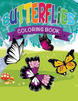 Book Butterflies Coloring Book Speedy Publishing LLC