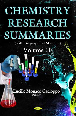Könyv Chemistry Research Summaries. LUCILLE MONACO CACIO