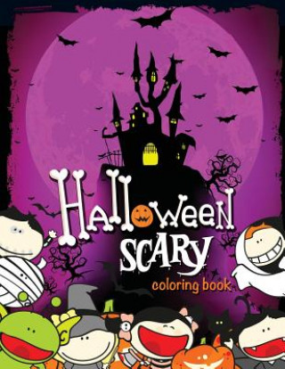 Book Halloween Scary Coloring Book Speedy Publishing LLC