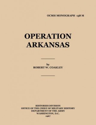 Carte Operation Arkansas United States Army