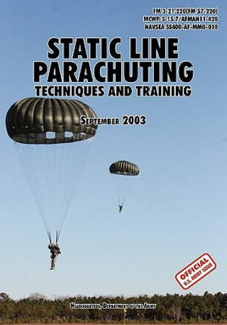 Carte Static Line Parachuting U.S. Army Infantry School