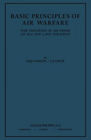 Książka Basic Principles of Air Warfare (The Influence of Air Power on Sea and Land Strategy) (1927) "Squadron-Leader"