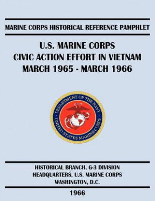 Carte U.S. Marine Corps Civic Action Effort in Vietnam March 1965 - March 1966 US Marine Corps Historical Branch
