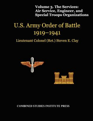 Knjiga United States Army Order of Battle 1919-1941. Volume III. The Services Combat Studies Institute Press