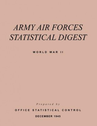 Carte Army Air Forces Statistical Digest World War II Office of the Statistical Control