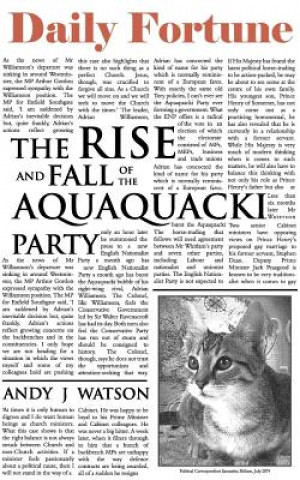 Carte Rise and Fall of the Aquaquacki Party Andy J Watson