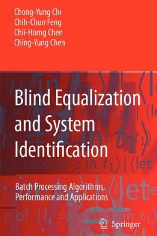 Książka Blind Equalization and System Identification Chen