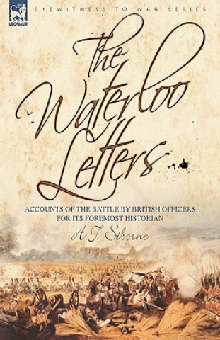 Carte Waterloo Letters H T Siborne