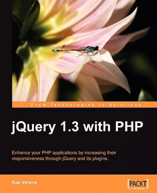 Könyv jQuery 1.3 with PHP Kae Verens