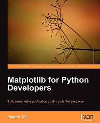 Könyv Matplotlib for Python Developers Sandro Tosi