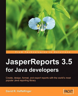 Carte JasperReports 3.5 for Java Developers David R. Heffelfinger