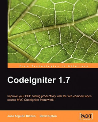Knjiga CodeIgniter 1.7 David Upton