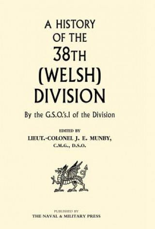 Kniha History of the 38th (Welsh) Division J. E. Munby