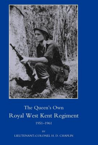 Carte Queen's Own Royal West Kent Regiment, 1951 - 1961 H. D. Chaplin