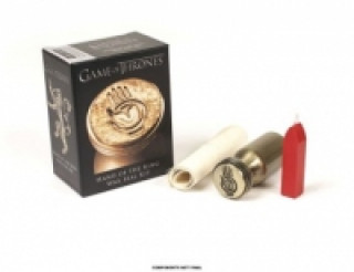 Carte Game of Thrones: Hand of the King Wax Seal Kit Running Press