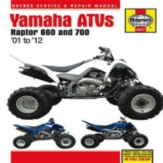 Carte Yamaha Raptor 660 & 700 ATVs (01 - 12) Editors Of Haynes Manuals