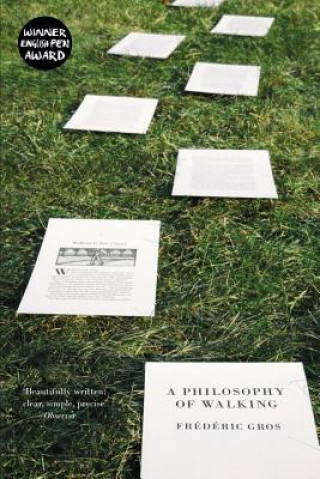 Kniha Philosophy of Walking Frederic Gros