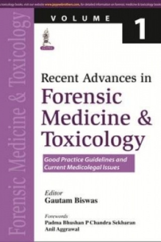 Libro Recent Advances in Forensic Medicine and Toxicology Volume 1 Gautam Biswas