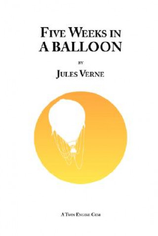 Carte Five Weeks in a Balloon Jules Verne
