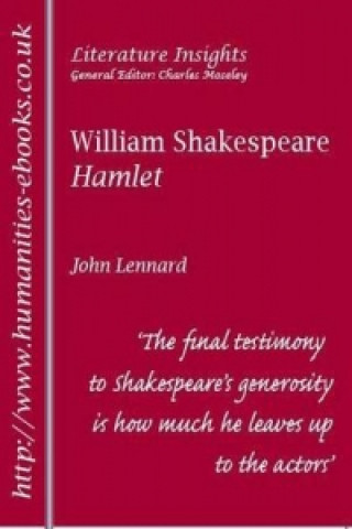 Książka William Shakespeare "Hamlet" John Lennard