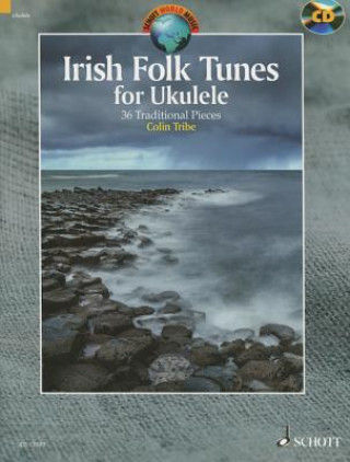 Kniha Irish Folk Tunes for Ukulele Colin Tribe