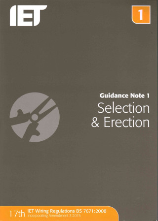 Книга Guidance Note 1: Selection & Erection The Institution of Engineering and Techn