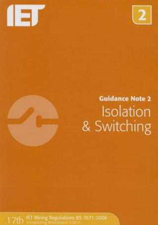 Книга Guidance Note 2: Isolation & Switching The Institution of Engineering and Techn