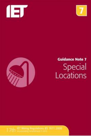 Książka Guidance Note 7: Special Locations The Institution of Engineering and Techn