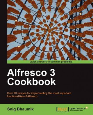 Książka Alfresco 3 Cookbook Snigdhendu Bhaumik