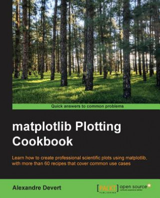 Könyv matplotlib Plotting Cookbook Alexandre Devert