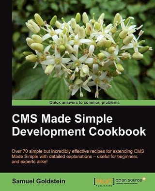 Książka CMS Made Simple Development Cookbook Samuel Goldstein