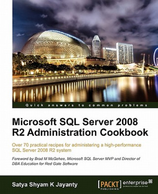 Książka Microsoft SQL Server 2008 R2 Administration Cookbook Satya Shyam K. Jayanty