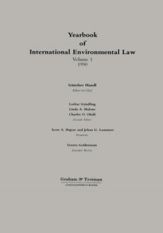 Książka Yearbook of International Environmental Law GUN HANDL