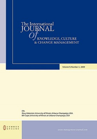 Carte International Journal of Knowledge, Culture and Change Management Mary Kalantzis