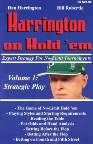 Kniha Harrington on Hold 'em Bill Robertie