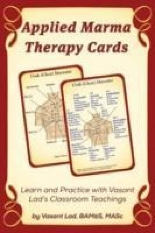 Carte Applied Marma Therapy Cards Vasant Lad