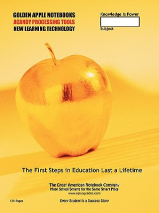 Książka SMARGRADES 2N1 Golden Apple School Notebook "How to Ace Every Test Every Time" (125 Pages) Sharon Sugar