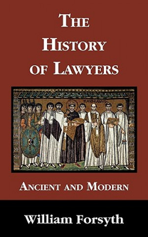 Könyv History of Lawyers William Forsyth