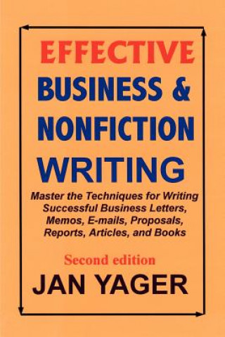 Carte Effective Business & Nonfiction Writing Yager