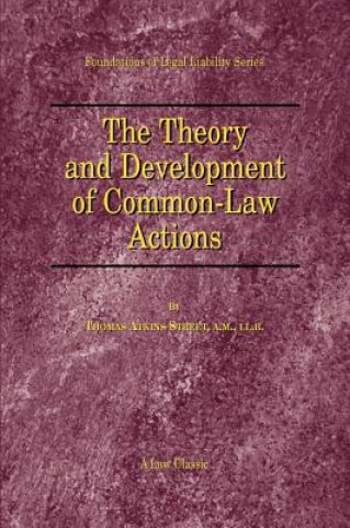 Kniha Theory and Development of Common-Law Actions Thomas A. Street