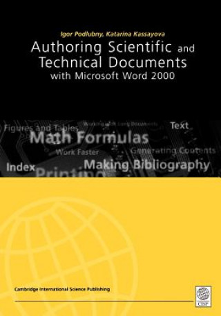 Carte Authoring Scientific and Technical Documents in Microsoft Word 2000 Katarina Kassayova
